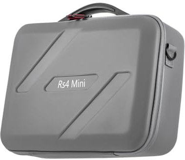LiLiTok Maleta rígida para DJI RS4 Mini, bolsa impermeable de poliuretano para DJI RS4 Mini Gimbal Estabilizador Accesorios -Gris, gris, Casual
