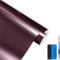 NewL Autofolie Selbstklebend Ultra Glanz Metallic Car Wrapping Vinylfolie blasenfrei Car Wrapping Klebefolie Autofolie Zubehör für Außenbereich (Super Metall Schwarz Dunkelrot, 50cm x 150cm)