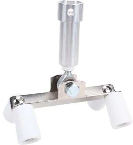 Denash Trockenbau-Außeneckrolle mit PTFE-Material, Edelstahlkonstruktion, Gewindedesign, für 1/2-Zoll-Verlängerungsstange
