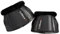 LeMieux Gummiglocke mit Fleece-Paar Hufglocken, Schwarz, S