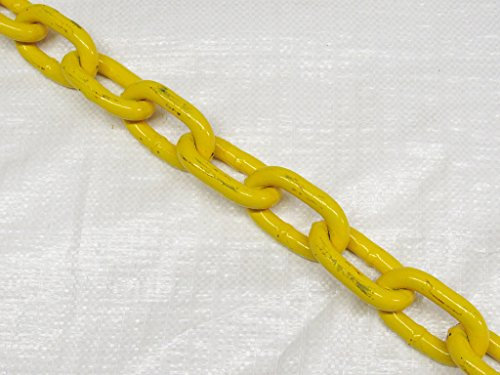 10MM Grade 80 Yellow Painted Mid Link Chain 13000KG