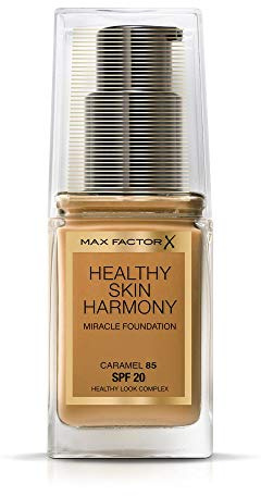 Max Factor Healthy Skin Harmony Foundation, SPF 2, 85 Caramel, 30 ml