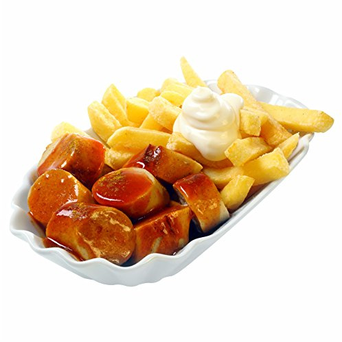 Imbisswagen Imbiss Aufkleber Currywurst Pommes Mayo CPM Schaufenster (20x14,5cm)