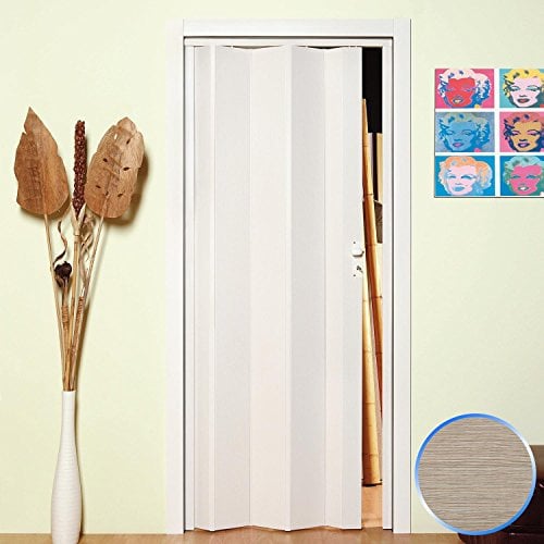 Porta a Soffietto da Interno in PVC Legno Cedro 83x214 cm MOD. Maya