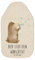 Mr. & Mrs. Panda Personalisierte Wärmflasche Bär Seifenblasen - Personalisierte Geschenke, Körnerkissen mit Namen, Personalisiertes Körnerkissen,