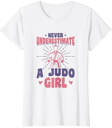 Ne jamais sous-estimer une fille de judo Passionné de judo T-Shirt