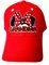 Disney Damen Minnie Mouse Grandma Fan Baseball Cap (Rot), Rot/Ausflug, einfarbig (Getaway Solids), Einheitsgröße