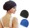 2 Pcs Gorro Piscina Mujer Niños Tela Gorro de Natación para Pelo Largo y Corto de Poliéster Suave Gorros Piscina Tela para Niños Mujeres