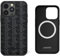 Lacoste LCHMP15LPBSK Coque pour iPhone 15 Pro 6,1 Noir Coque rigide Blend Monogramme