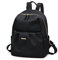 GOLF QUALITY Kleiner Rucksack Damen Klein Cityrucksack Handtasche 2 in 1 Tagesrucksack Mini Backpack Women Elegant Casual Daypack für Reise Freizeit Einkauf Arbeit Schwarz