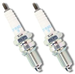 RIDE AND CUSTOM 2 Zündkerzen passend für HONDA FMX 650 2005-2006