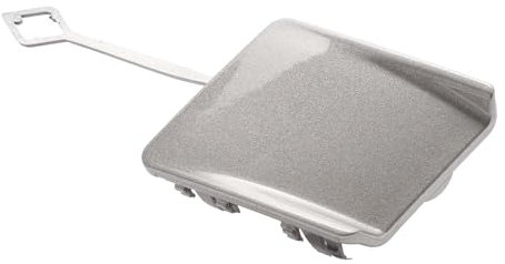 A ABSOPRO Copertura Gancio di Traino Posteriore Destro Copertura Gancio Traino Tappo Argento Cashmere Adatta per BMW Serie 5 F10 LCI Berlina Base Basis No.51127332776 - Confezione da 1