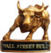 New York USA 3D Wall Street Bull Kühlschrankmagnet, Souvenir, Geschenk, Kunstharz, handgefertigt, New York, Kühlschrankmagnet, Heim und Küche, Dekorationssammlung