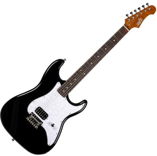 JET Guitars JS-400 HT Black E-Gitarre