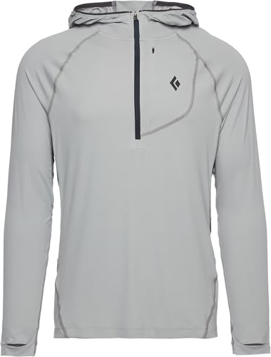 Black Diamond Herren Alpenglow Pro Hoodie, Pewter, M
