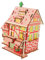 HOMOBABE 1Set Wooden Assembly Puzzle Kit DIY Windmill House Model Sturdy Wood Construction for Adults Engaging Jigsaw Experience present for Birthdays and Parties
