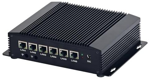 Firewall Micro Appliance, PFSense, Mikrotik, OPNsense, Untangle, VPN, Router PC, I5 8259U 8260U 8265U, RM02, 6 x Intel I211 I210 LAN, AES-NI, HDMI, SIM Slot, 0 RAM, 0 Storage, Barebone No System
