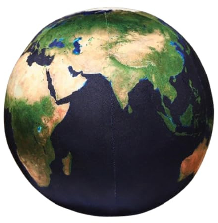 Xiyocadt PlüSchtier Erde, Sonne, Mond, Mars Und Erde PlüSchkissen,Planet Kuscheltier Sternkissen, FüR Wohnzimmer Sofa Dekoration PäDagogisches Wurfkissen,Geburtstagsgeschenke (17cm,Dunkelblau Erde)