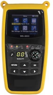 WS-6933 Digitaler Satellitenfinder mit 2,1-Zoll-LCD-Display, DVB-S2-Signalempfänger for Einstellen der Sat-Schüssel Klare Anzeige