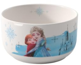 Villeroy & Boch – Disney Frozen bol à céréales pour enfant, garanti lave-vaisselle, résistant au four à micro-ondes, bol pour enfants, porcelaine Premium