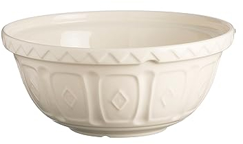 Mason Cash Colour Mix Cream Mixing Bowl, 24cm