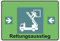 Schild Hinweisschild Hinweis Rettungsausstieg Feuerwehr Rettung Ausstieg SOS