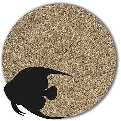 Anbobo Müller GmbH - Aquarium Sand/Aquarium Kies - 25 KG - 0,3-0,8mm - Natur - Deutsche Premiumqualität