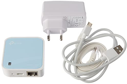 TP-LINK TL-WR802N wireless router Single-band (2.4 GHz) Fast Ethernet Blue,White