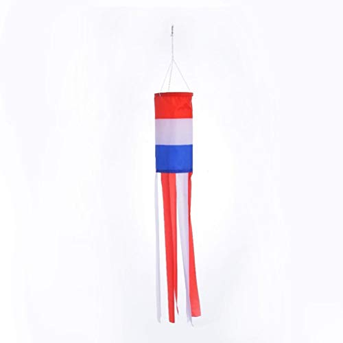 Jwn Windsack mit europäischer Flagge, Irland, Finnland, Portugal, Schweden, Dänemark, Polen, Niederlande, patriotische hängende Festival-Dekorationen, wasserdicht, 89,9 cm