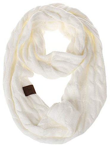 Yixda Damen Schals Herbst Winter Warm Loop Schlauchschal Strickschal