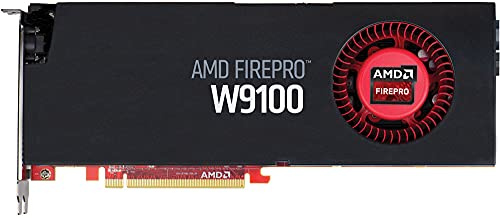 AMD FirePro W9100 16GB GDDR5 Professional Graphics Card - 2816 Cores, 512 Bit, 320.0GB/s, Dual-slot, PCIe 3.0 x16, 275W, 6x mini-DisplayPort 1.2, 100-505977 (Renewed)