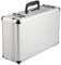Shoze 400 x 240 x 125mm Large Hard Aluminium Flight Case Foam Camera Silver Photography Carry Storage Tool Box