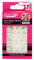 Glam’Up Paris - Faux Ongles pour Enfant - Pleine Couverture - Facile à Utiliser – Autocollants - Auto-adhésifs - 24 Faux Ongles par Boîte - Forme Carrée Arrondie - N°149 - French Manucure