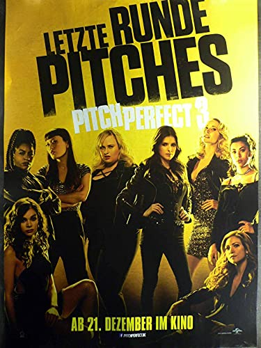 Letzte Runde Pitches - Pitch Perfect 3 Teaser Filmposter A1 84x60cm gerollt (2)