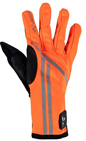 VAUDE Posta Warm Gloves, neon orange