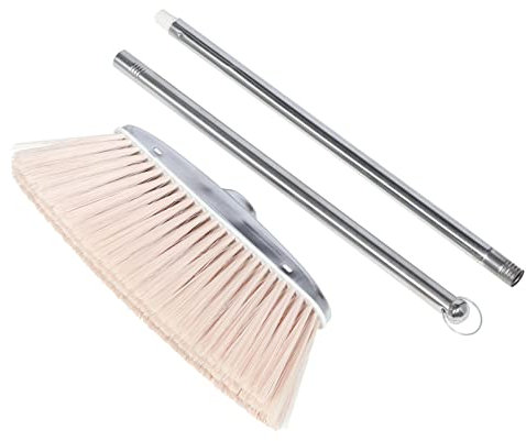 Angoily Kehrbesen Mit Schaufel Hochleistungsbesen Außenbesen Innenbesen Mit Abnehmbarem Zum Einfachen Kehren 35. 43 Haushaltsbesen Für Garage Terrasse Küche Gehweg Müllkehren Kehrblech