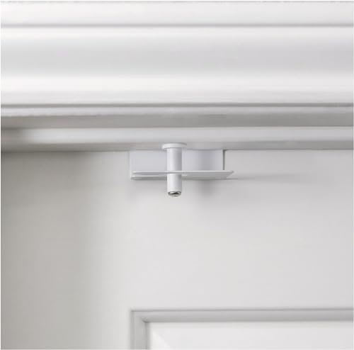 1 Pack – GlideLok Child Safety Door Top Lock | for Interior & Exterior Doors | Lock & Unlock from Both Sides | Stop Kids, Pets, Dogs & Cats from Opening Doors