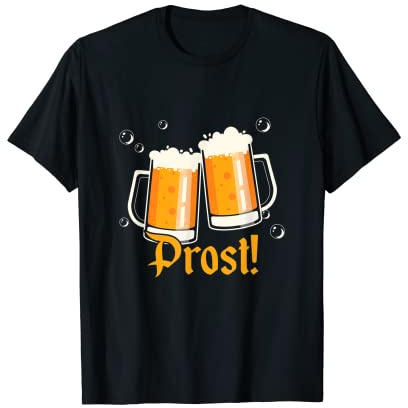 Prostbecher Bierkrug Deutsches Bier Festival Geschenk T-Shirt