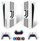 MaD Vision® Extra-Haltbares Skin-Set aus Vinyl für PS5 Disc + 5 Paar Aiming Rings | Kratzfestes Aufkleber-Set für Playstation 5 + 2 Controllers – für Juventus Design