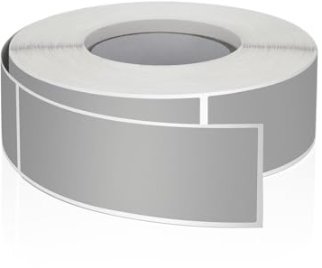 Grau Rechteckig Aufkleber 7.6 x 2.5cm Farbkodierung Selbstklebend Etiketten Umzug Rollen Ablösbar 500 Stück