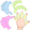 3 Paar Schwimmhäute für die Finger, Hand Schwimmflossen Finger Schwimmhandschuhe Silikon Wasserhandschuhe, Webbed Handschuhe Größe M, Swim Gloves für Frauen Schwimmtraining zum Schnorcheln