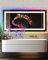 LUVODI Badezimmerspiegel mit RGB Beleuchtung: 120x60 cm Smart Badspiegel mit Bluetooth 4 Touchschalter Dimmbar Bunt 11 Farben Antibeschlag, LED Spiegel für Bad Zuhause Schlafzimmer Party Bar