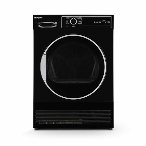 Montpellier MTDC8SDK 8kg Tumble Dryer Sensor Drying Class B Black