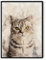 STEIGEL® Dein Haustier als personalisiertes Portrait/Hund, Kaninchen, Hamster, etc./ als Poster, Leinwand oder gerahmtes Bild/einzigartiges Geschenk