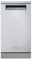 Haier I-Pro Shine Series 5XF1C3TB1FX, Lavavajillas Independiente 45CM, Motor Inverter, 11 Cubiertos, 3 Bandejas, 8 Ciclos, Wi-Fi, App hOn, Filtro Antibacterias, Apertura Automática, 43DB, Inox