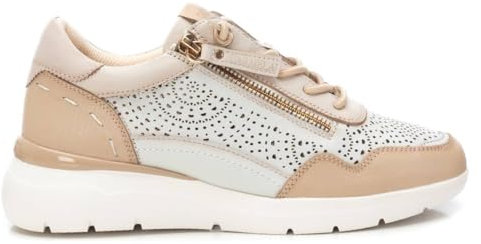 Carmela - Zapatilla Cierre de Cremallera para Mujer, Color: Marron, Talla: 40