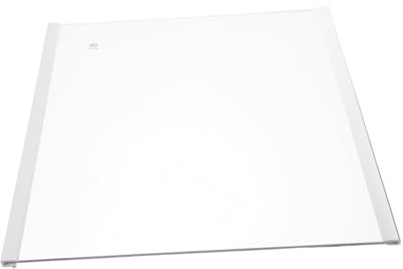 Angoily Refrigerator Divider Tempered Glass Shelf Fridge Storage Organizer Replacement Glass Shelf for Kitchen Freezer Organization