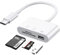 3 in 1 USB C SD Card Reader, USB C to SD/Micro SD/USB 3.0 Adapter, TF Memory Card Reader Compatible with iPhone 16 15 Plus Pro MacBook Huawei Samsung Galaxy Laptop Tablet Type C Devices