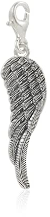 Thomas Sabo Unisex Charm-Anhänger Flügel Charm Club 925 Sterling Silber 1707-637-21