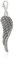 Thomas Sabo Unisex Charm-Anhänger Flügel Charm Club 925 Sterling Silber 1707-637-21